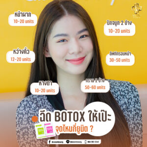 ฉีด BOTOX ให้เป๊ะ จุดไหนกี่ยูนิต-AseanBeautyClinic