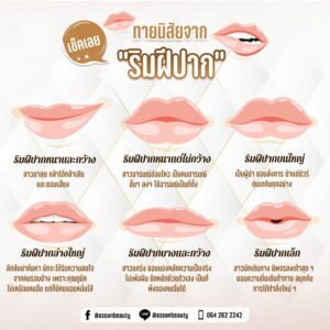 ทายนิสัยจาก ริมฝีปาก-AseanBeautyClinic
